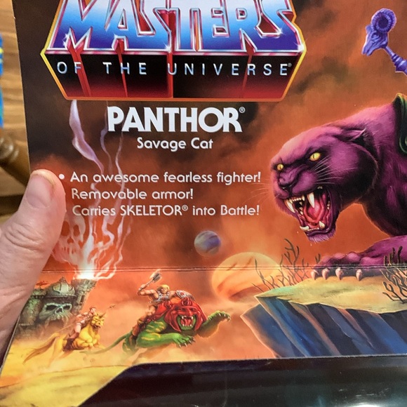 New in Box Masters of the Universe Panthor Savage Cat* - Picture 4 of 7